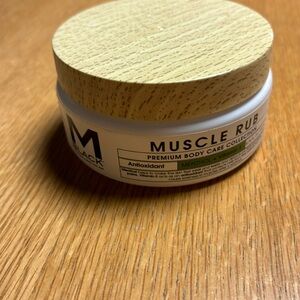M Black  Muscle Rub Menthol +‎ Vitamin E NEW JAR Premium Antioxidant Body Care